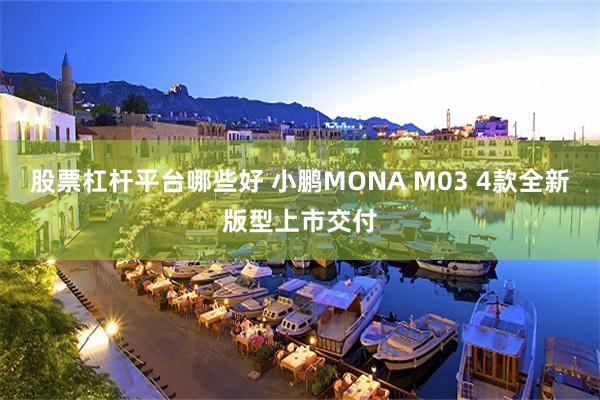 股票杠杆平台哪些好 小鹏MONA M03 4款全新版型上市交付